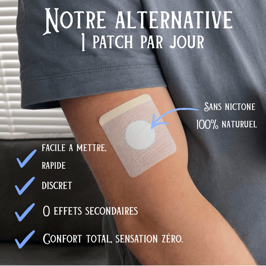 Patchs Anti-Tabac - sans nicotine