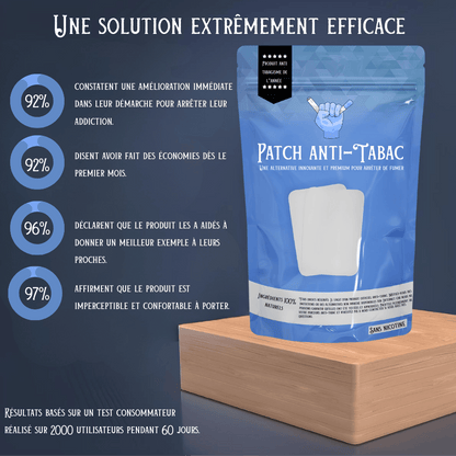 Patchs Anti-Tabac - sans nicotine